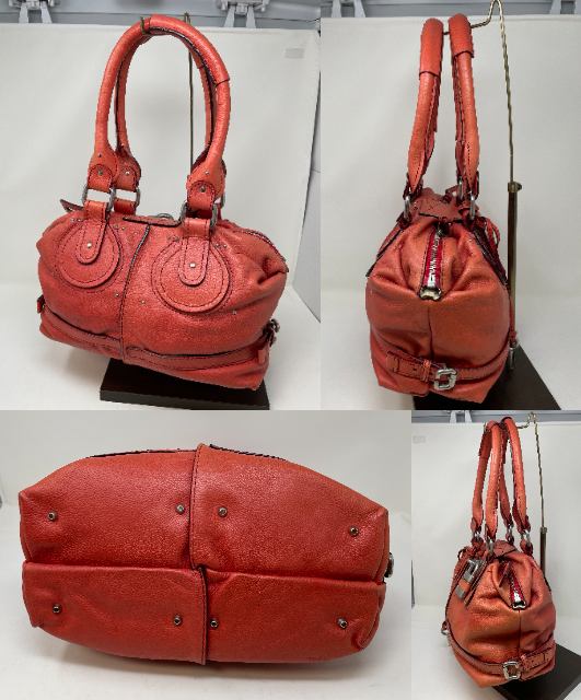 Chloe パディントン トート バッグ 04 05 51 5191 中古  クロエ ハンド 鞄 ブランド おしゃれ レザー 本革 通勤