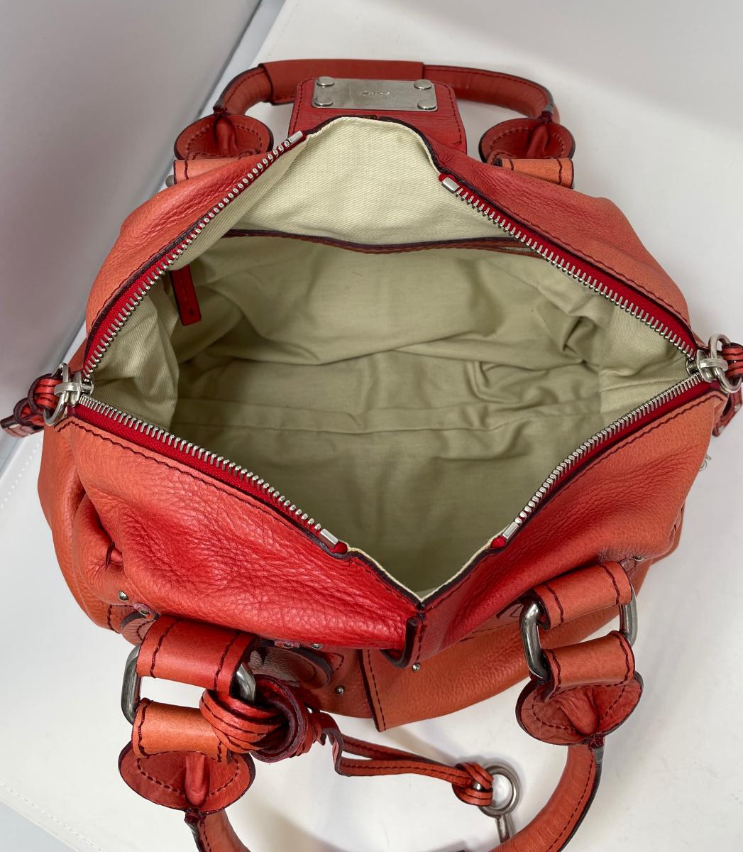 Chloe パディントン トート バッグ 04 05 51 5191 中古  クロエ ハンド 鞄 ブランド おしゃれ レザー 本革 通勤