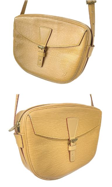 LOUIS VUITTON ルイヴィトン エピ ジュヌ フィーユ M52156 中古  871VI ショルダーバッグ 鞄 ブランド ベージュ レディース