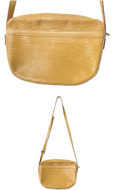 LOUIS VUITTON ルイヴィトン エピ ジュヌ フィーユ M52156 中古  871VI ショルダーバッグ 鞄 ブランド ベージュ レディース