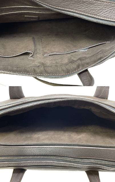 Dunhill ダンヒル ショルダー ブリーフケース 中古  ビジネスバッグ 鞄 ブラウン メンズ 通勤 通学 フォーマル