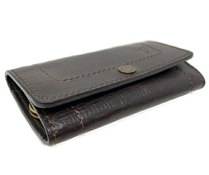 LOUIS VUITTON ルイヴィトン ユタ ミュルティクレ6 M95539 中古  CT0079 6連 キーケース ブラウン 茶 メンズ