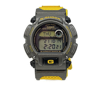 CASIO G-SHOCK agnes b カシオ アニエスベー コラボ クォーツ 腕時計 DW-8800 中古  デジタル イエロー グレー メンズ ブランド