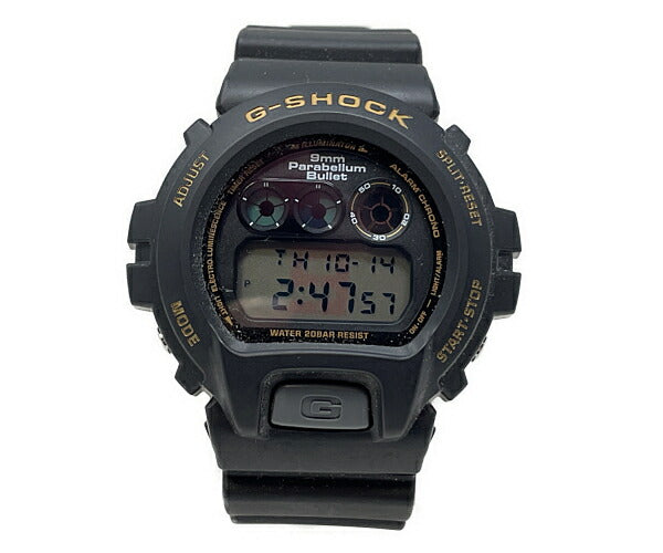 CASIO カシオ G-SHOCK 9mm Parabellum Bullet 9周年モデル クォーツ 腕時計 DW-6900FS 中古  デジタル キューミリ・パラベラム・バレット バンド コラボ