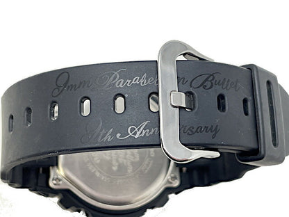 CASIO カシオ G-SHOCK 9mm Parabellum Bullet 9周年モデル クォーツ 腕時計 DW-6900FS 中古  デジタル キューミリ・パラベラム・バレット バンド コラボ