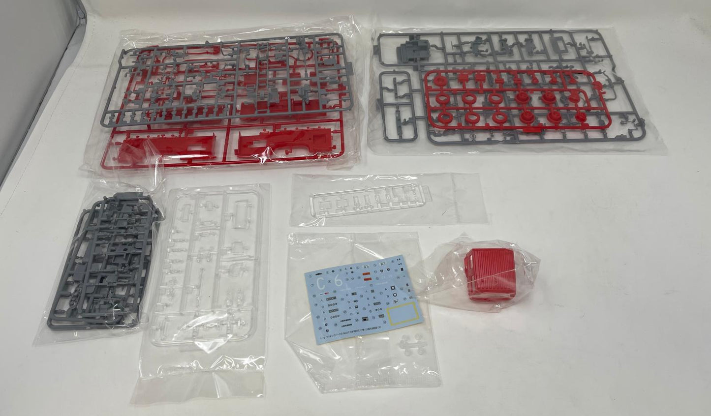 未使用品 化学消防ポンプ車 大阪市消防局 C6 プラモデル 中古 AOSIMA アオシマ ホビー 乗り物 消防車 特殊車両