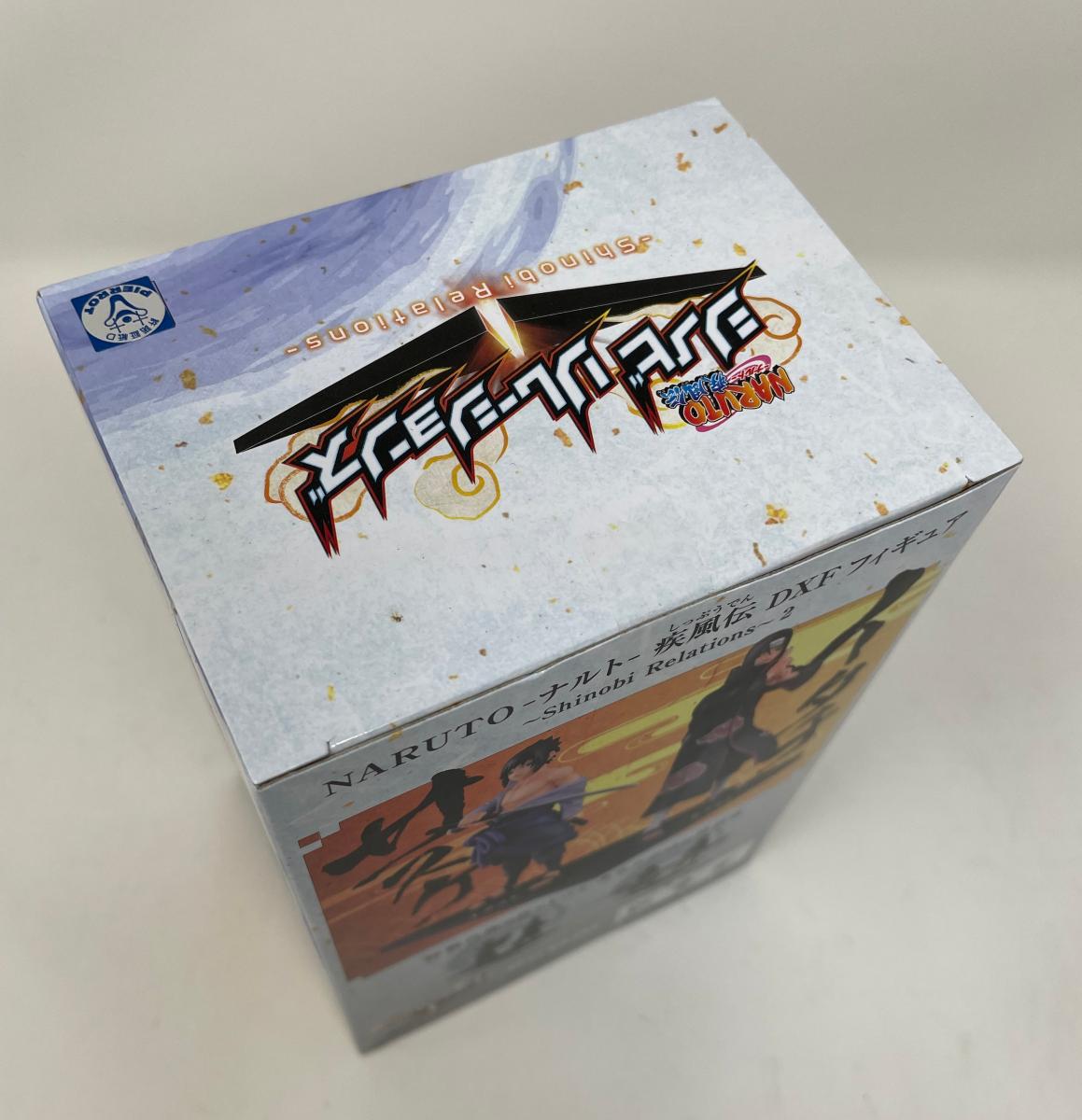 未開封品 バンプレスト ナルト DXF うちはサスケ フィギュア 中古 NARUTO 疾風伝 シノビリレーションズ ホビー プライズ