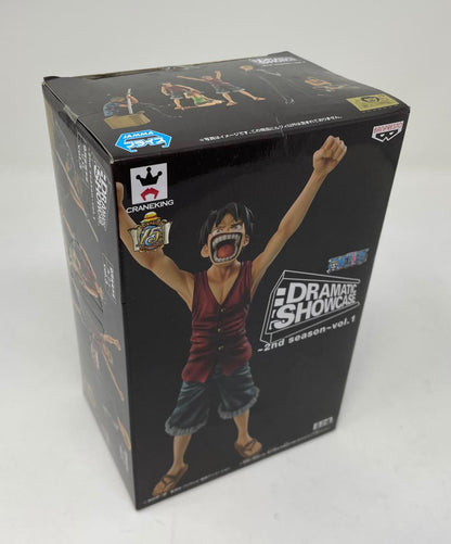未開封品 バンプレスト ドラマチック ショーケース ルフィ フィギュア 中古 ワンピース DRAMATIC SHOWCASE 2nd season vol.1 ホビー