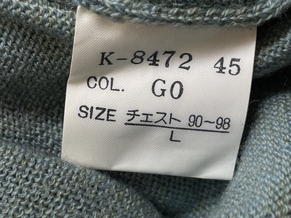 Christian Dior MONSIEUR クリスチャンディオール ムッシュ ウール ニット セーター Lサイズ 中古  メンズ グリーン 毛 ブランド おしゃれ 冬物
