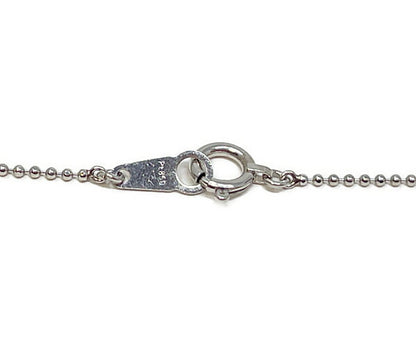 Pt900 Pt850 1P ダイヤ 0.318ct ネックレス 中古  アクセサリー ジュエリー レディース プラチナ ダイヤモンド