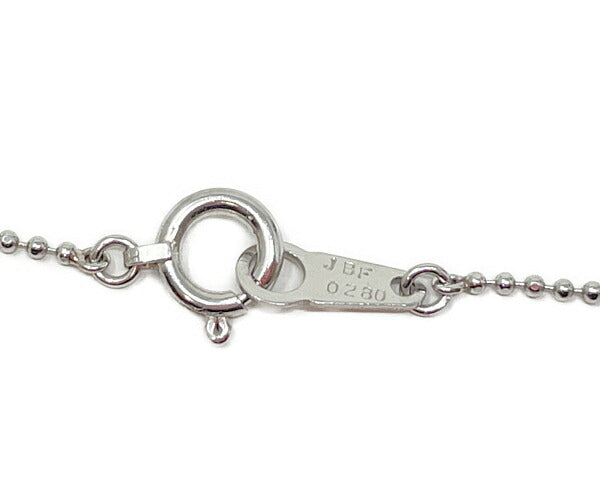 Pt900 Pt850 1P ダイヤ 0.318ct ネックレス 中古  アクセサリー ジュエリー レディース プラチナ ダイヤモンド