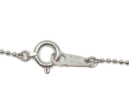 Pt900 Pt850 1P ダイヤ 0.318ct ネックレス 中古  アクセサリー ジュエリー レディース プラチナ ダイヤモンド