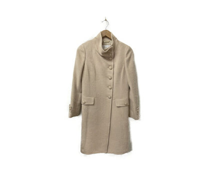 Harrods アルパカ 67％ ロング コート S 中古  ハロッズ アウター 服 ブランド おしゃれ 秋 冬 レディース