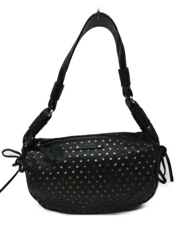 Kate spade パンチングレザー ミニトート ハンドバッグ 中古  ケイトスペード ブラック