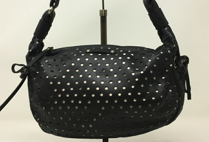 Kate spade パンチングレザー ミニトート ハンドバッグ 中古  ケイトスペード ブラック