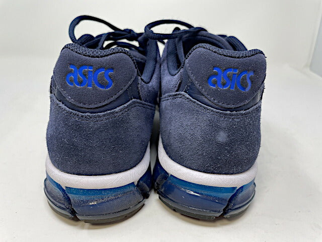 ASICS アシックス SportStyle GELSAGA 180 ローカットスニーカー 27cm 中古  1191A246 ネイビー混 スポーツスタイル ゲルサガ180 メンズ