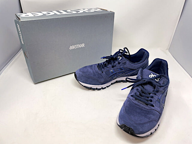 ASICS アシックス SportStyle GELSAGA 180 ローカットスニーカー 27cm 中古  1191A246 ネイビー混 スポーツスタイル ゲルサガ180 メンズ
