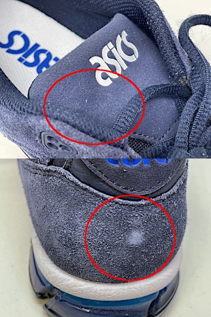 ASICS アシックス SportStyle GELSAGA 180 ローカットスニーカー 27cm 中古  1191A246 ネイビー混 スポーツスタイル ゲルサガ180 メンズ