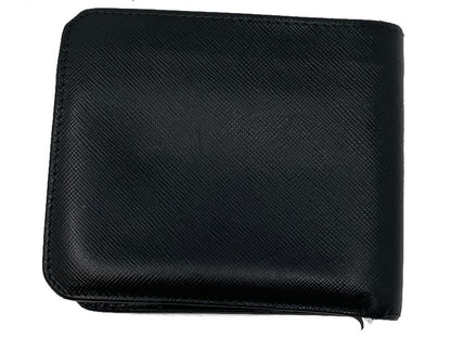 PRADA サフィアノ 二つ折り財布 中古  プラダ レザー ブランド コンパクト財布