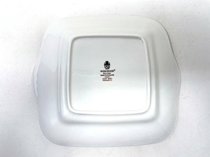 Wedgwood ウェッジウッド グレンミスト B&Bプレート 中古  角皿 廃盤 洋食器 デザート ケーキ フラワー 花 ブランド