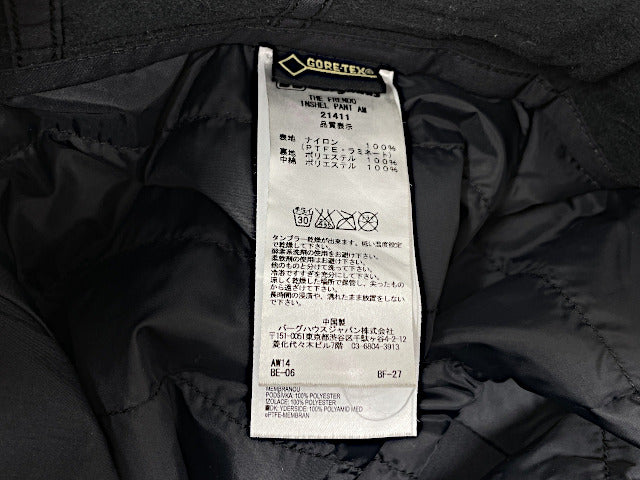 berghaus バーグハウス ゴアテックス ナイロン パンツ Lサイズ 中古  ブラック 黒 メンズ ボトムス GORE-TEX