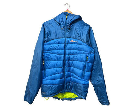 berghaus バーグハウス マウント アスガルド ハイブリッド ジャケット Lサイズ 中古  20590 ダウン ブルー 青 メンズ MT ASGARD HYBR II DWN JKT