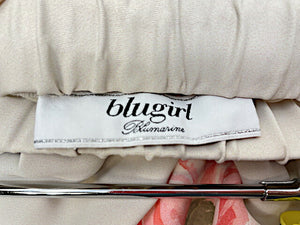 Blugirl ブルーガール フレアスカート 42 中古  Mサイズ 花柄 フラワー バラ レディース ブランド おしゃれ