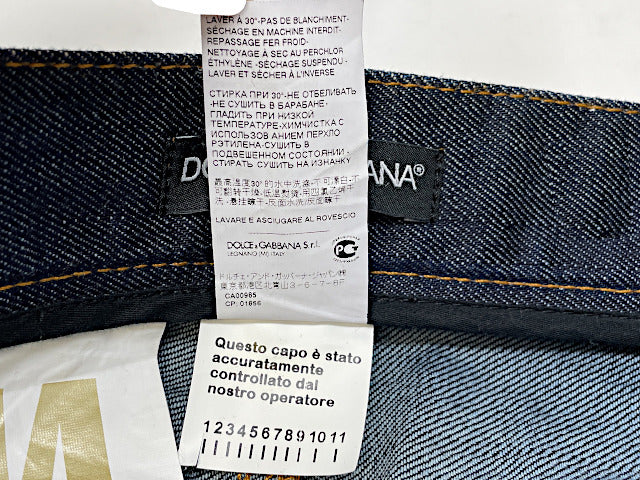 DOLCE & GABBANA ドルチェ ＆ ガッバーナ デニムパンツ 44 中古  ジーパン Sサイズ メンズ ブランド ボトムス おしゃれ