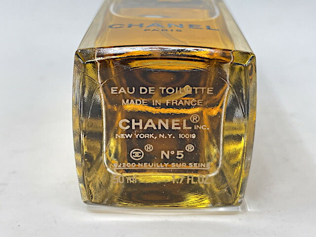 CHANEL シャネル No.5 オードトワレ 50ml 中古  フレグランス 香水 レディース ブランド ナンバーファイブ