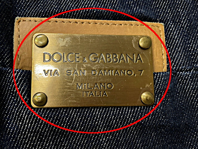 DOLCE & GABBANA ドルチェ ＆ ガッバーナ デニムパンツ 44 中古  ジーパン Sサイズ ドルガバ メンズ ボトムス ブランド おしゃれ