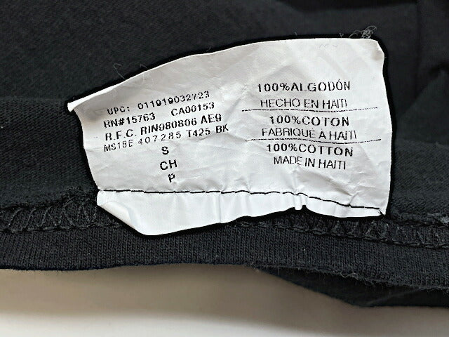 Champion チャンピオン Chi ching Records 奇清唱片公司 Tシャツ Sサイズ 中古  ブラック 黒 メンズ コラボ 台湾 テラスハウス