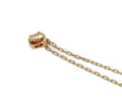K18 1P ダイヤ 0.10ct ひし形 ネックレス 中古  アクセサリー ジュエリー ゴールド 18金 ダイヤモンド