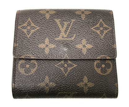 LOUIS VUITTON ルイヴィトン モノグラム ポルトフォイユ エリーズ M61654 中古  TH0964 三つ折り財布 ブランド Wホック ウォレット ユニセックス