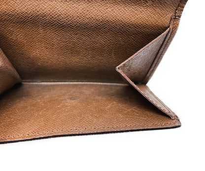 LOUIS VUITTON ルイヴィトン モノグラム ポルトフォイユ エリーズ M61654 中古  TH0964 三つ折り財布 ブランド Wホック ウォレット ユニセックス