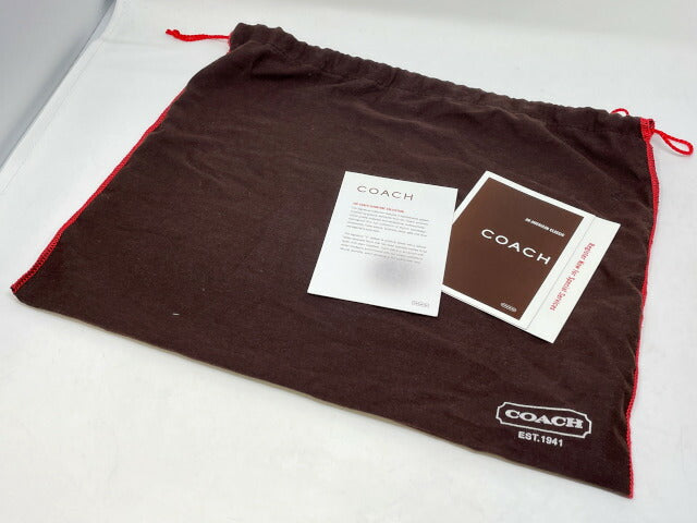 COACH コーチ シグネチャー ショルダーバッグ 中古  6308 ベージュ 鞄 ブランド レディース おしゃれ
