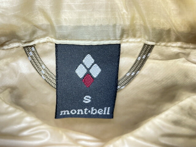 mont･bell モンベル スペリオ ダウンジャケット Sサイズ 中古  1101467 アウター ホワイト 白 レディース キルティング