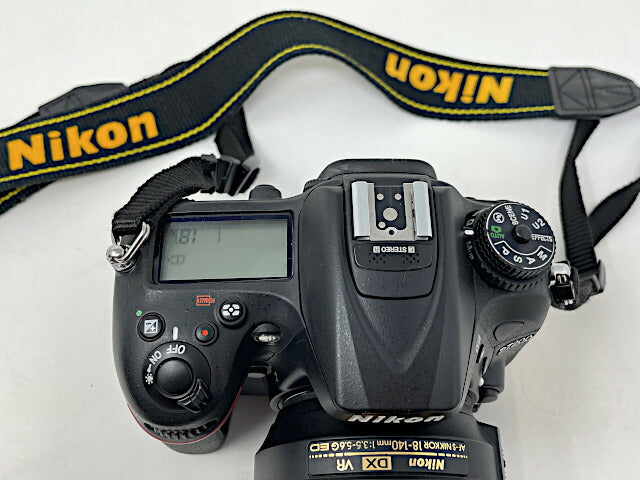 NIKON ニコン D7200 18-140mm VR LK レンズキット デジタル 一眼レフ カメラ 中古  2416万画素 撮影 写真 初心者 軽量 デジカメ