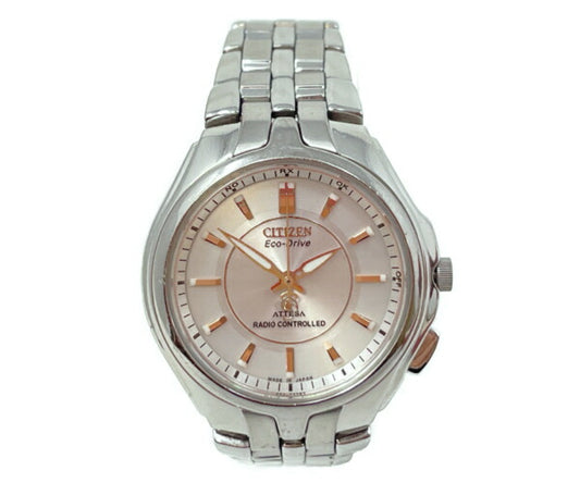 CITIZEN シチズン ATTESA Eco-Drive ソーラー電波 腕時計 中古  ATB53-2692 アテッサ エコドライブ レディース 太陽電池