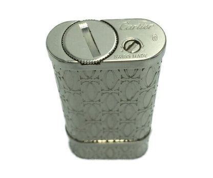 Cartier Cドゥカルティエ デコール パラジウム 中古  ライター ガス ロゴ マーク