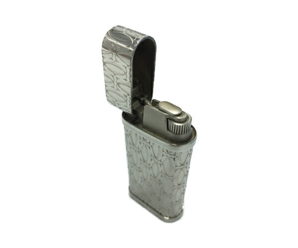 Cartier Cドゥカルティエ デコール パラジウム 中古  ライター ガス ロゴ マーク