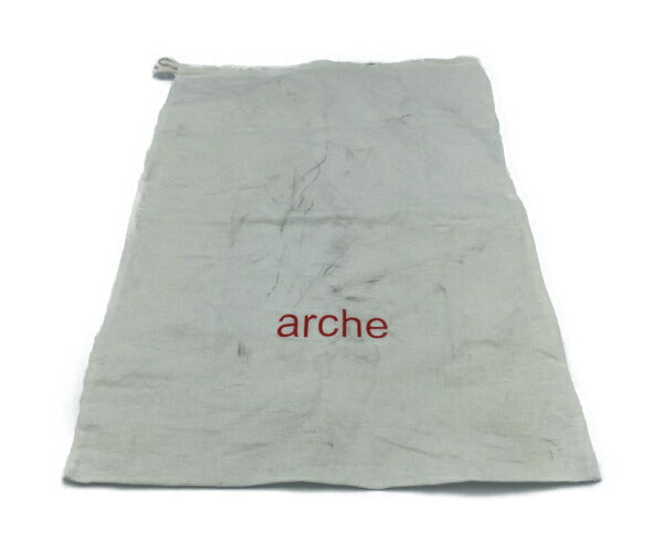 アルシュ レザー ブーツ 約24.5 中古  arche 本革 靴 シューズ ショート スウェード 秋 冬