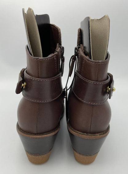 未使用品 コールハーン×ナイキ スウェード ブーツ 24.5 中古  Cole Haan NIKE ウォータープルーフ ショート 靴 シューズ