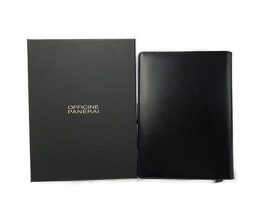 OFFICINE PANERAI オフィチーネ パネライ 牛革 手帳カバー ＆ ノート ＆ 鉛筆 中古  文具 非売品 腕時計ブランド レザー
