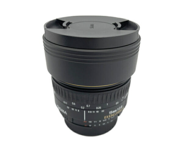 SIGMA 15mm F2.8 EX DG フィッシュアイ ニコンマウント 中古  シグマ 魚眼レンズ カメラ ケース fisheye