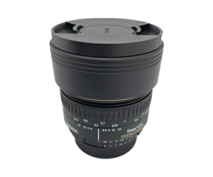 SIGMA 15mm F2.8 EX DG フィッシュアイ ニコンマウント 中古  シグマ 魚眼レンズ カメラ ケース fisheye