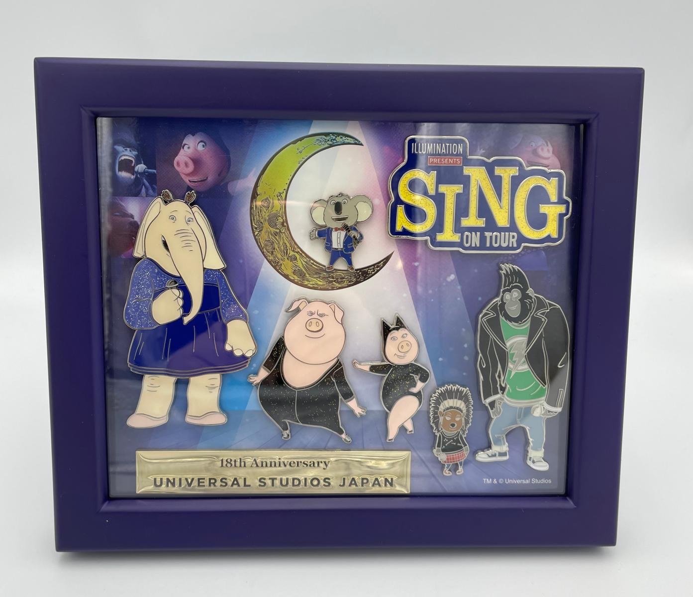 USJ シング・オン・ツアー ピンバッチ ノベルティ 非売品 中古  ユニバーサルスタジオジャパン インテリア ホビー