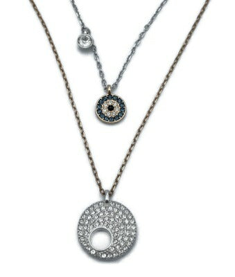 SWAROVSKI wishesEvilEye ペンダント セット 中古  スワロフスキー ネックレス アクセサリー ジュエリー おしゃれ