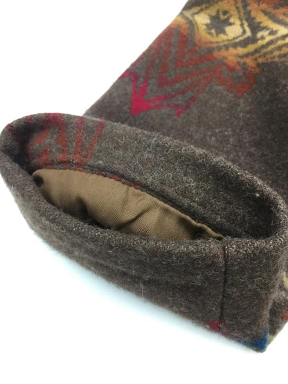 PENDLETON ペンドルトン ネイティブ柄 ウール混 コート  Sサイズ 中古  ブランケットコート 幾何学模様 レディース ハーフ