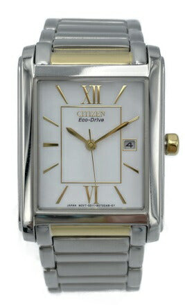 CITIZEN エコドライブ 腕時計 FRA59-2432 中古  シチズン アナログ ソーラー ビジネス カジュアル コマ付