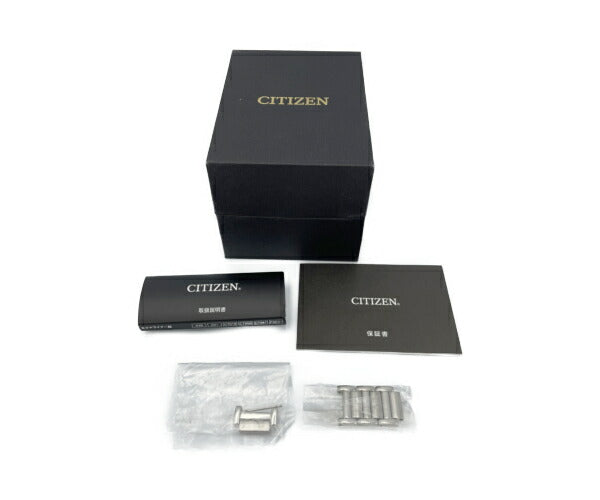 CITIZEN エコドライブ 腕時計 FRA59-2432 中古  シチズン アナログ ソーラー ビジネス カジュアル コマ付